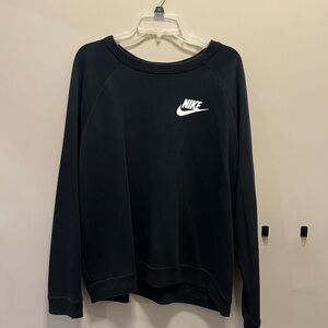 Women’s Nike Black Crew Neck Sweater